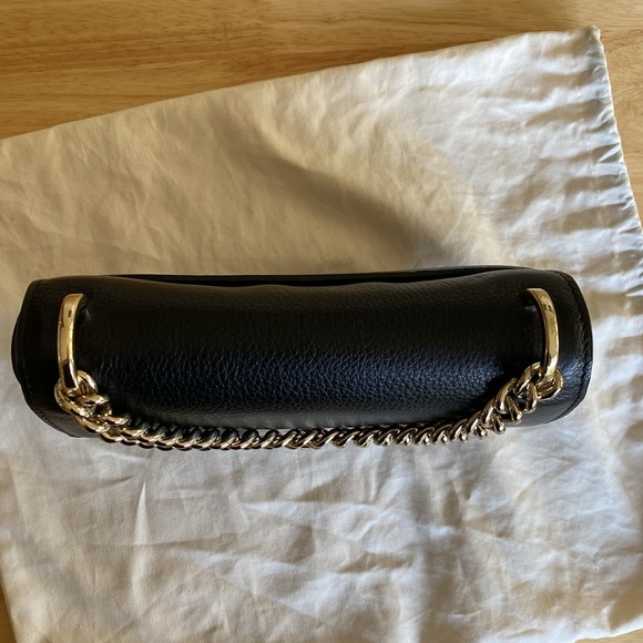 Kate Spade ♠️ Greenwood place Rita black handbag with strap and gold chain - Picture 8 of 17